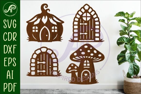 Enchanting Fairy Silhouettes for Magical Laser Creations
