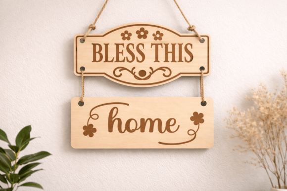 Welcome Wall Decor Laser Cut SVG Designs